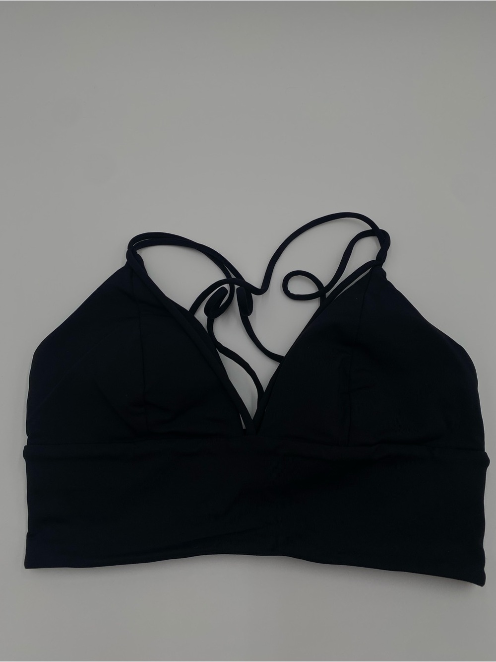 lululemon athletica Black Strappy Bralette